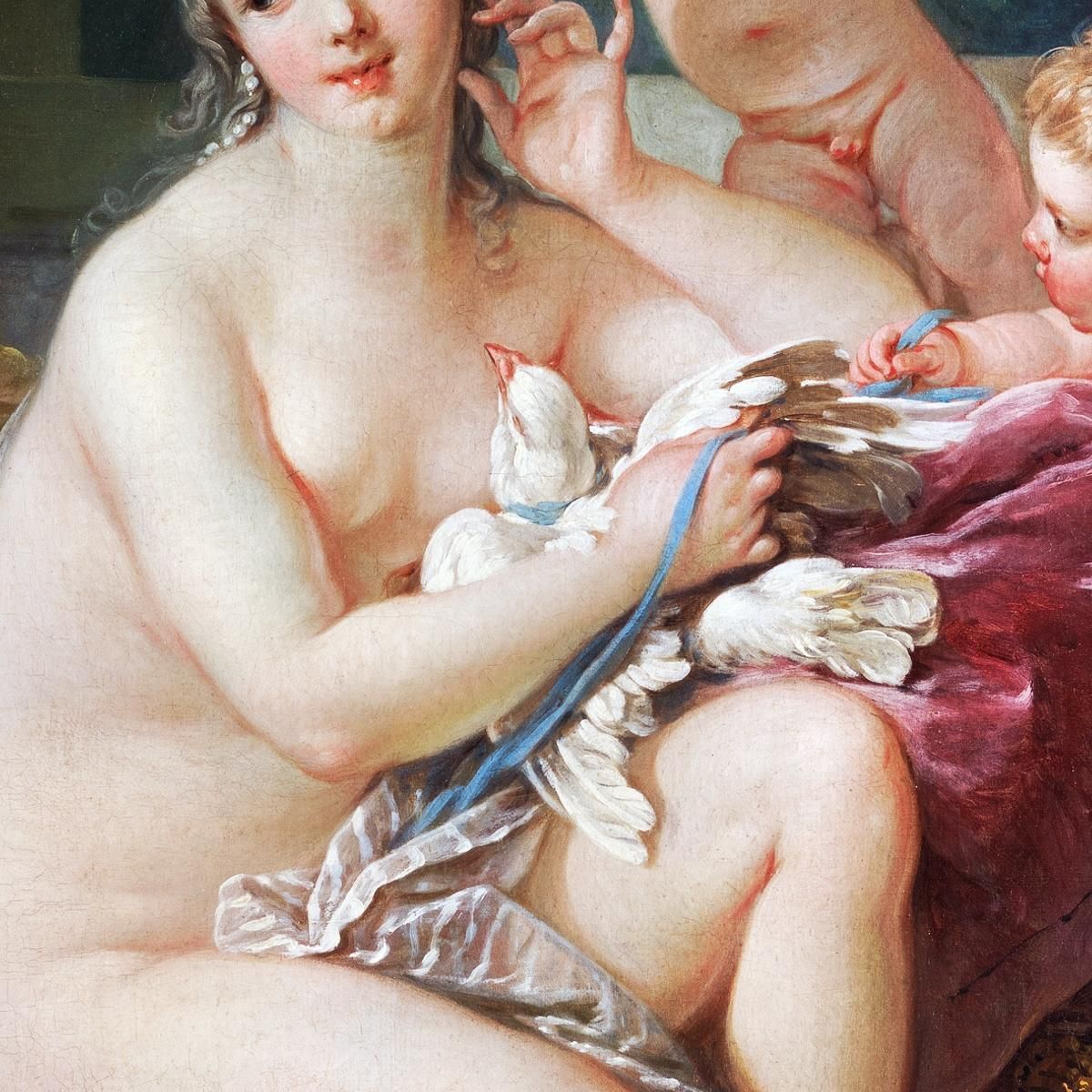 The Toilette Of Venus François Boucher fbc103 canvas print