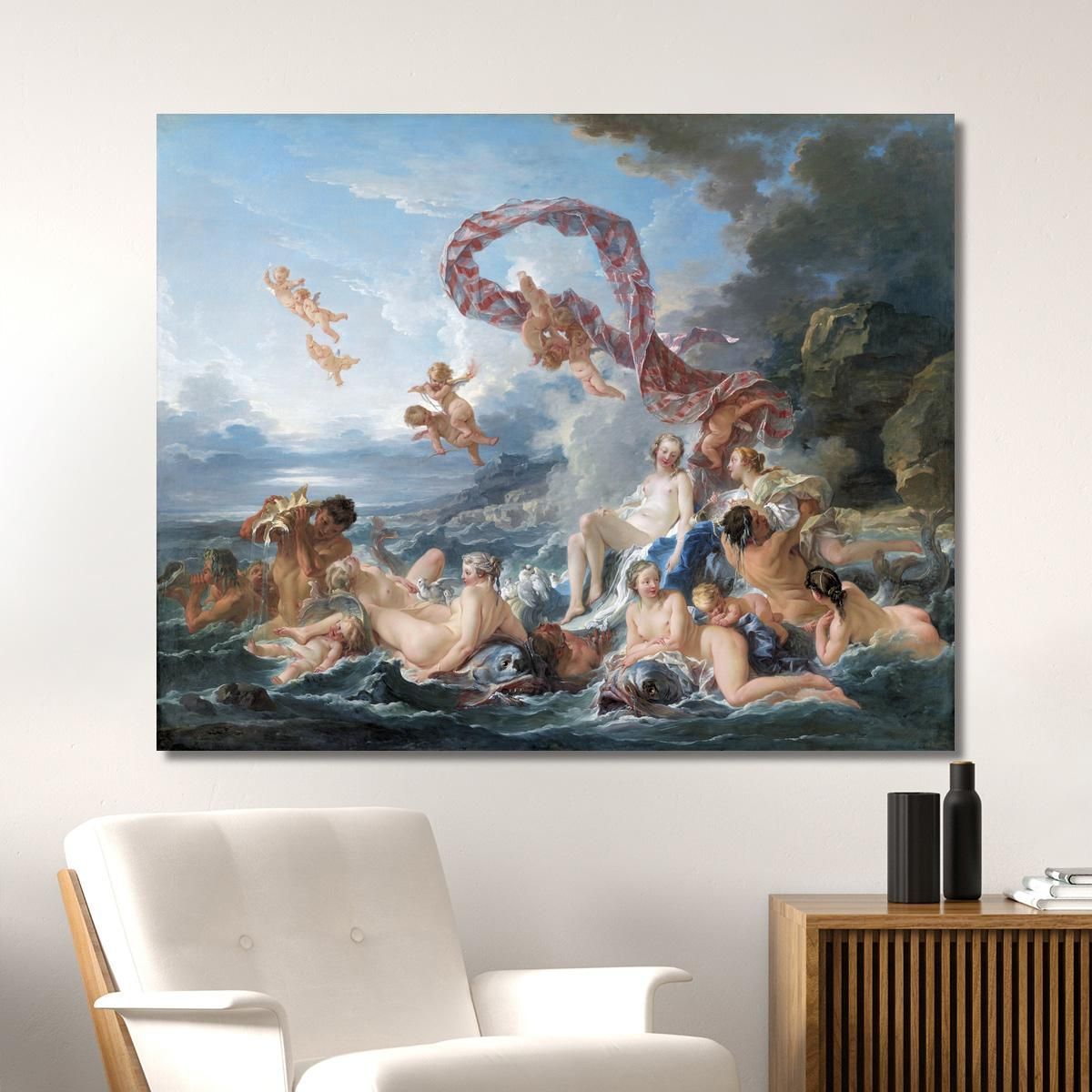 The Triumph Of Venus François Boucher fbc104 canvas print 