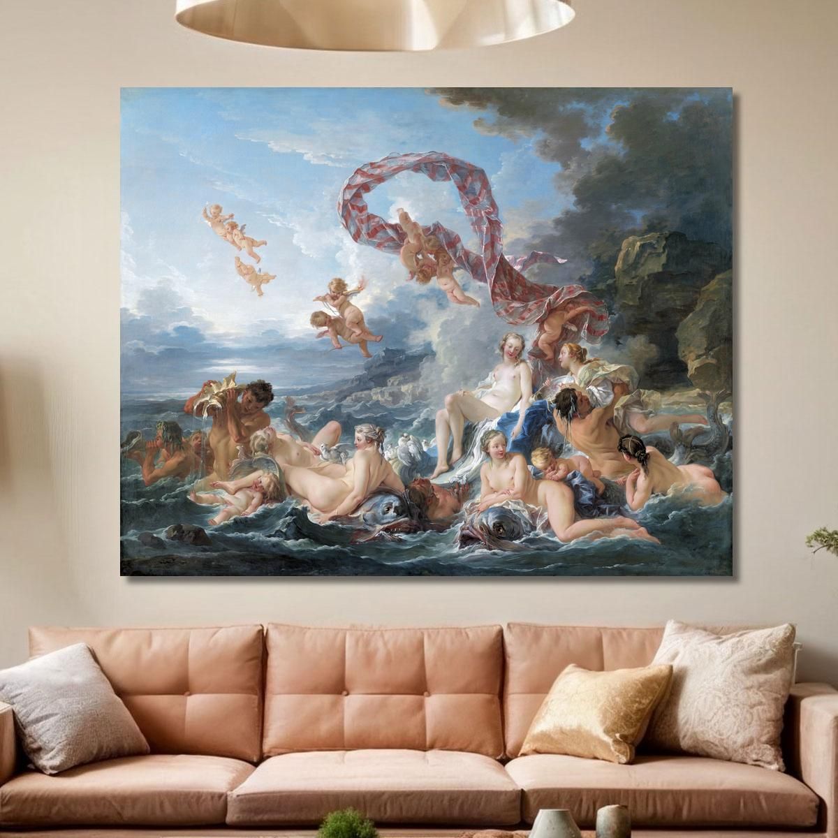 The Triumph Of Venus François Boucher fbc104 canvas print 