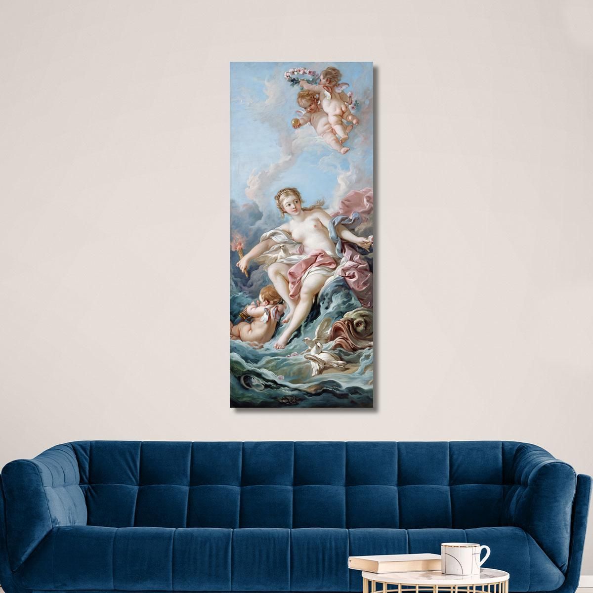 Venus On The Waves François Boucher fbc109 canvas print 