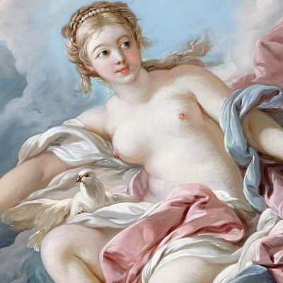 Venus On The Waves François Boucher fbc109 canvas print