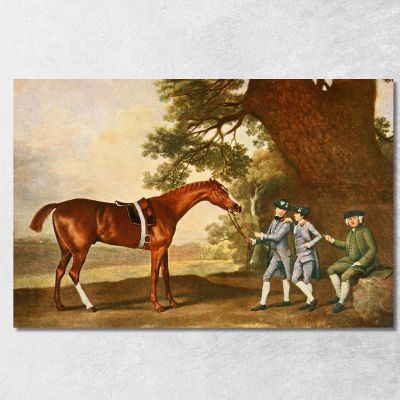 Eclipse George Stubbs gst13 canvas print 