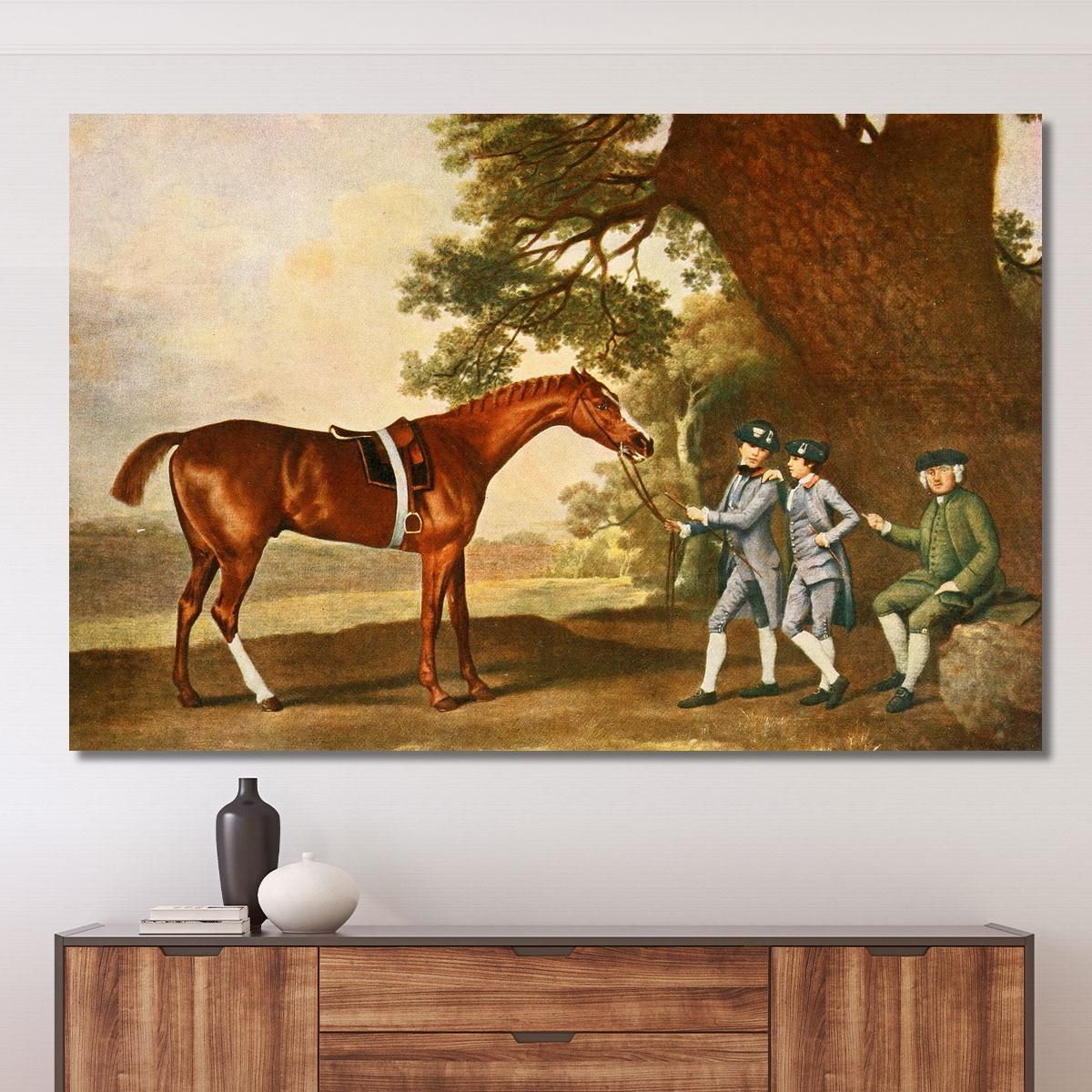 Eclipse George Stubbs gst13 canvas print 