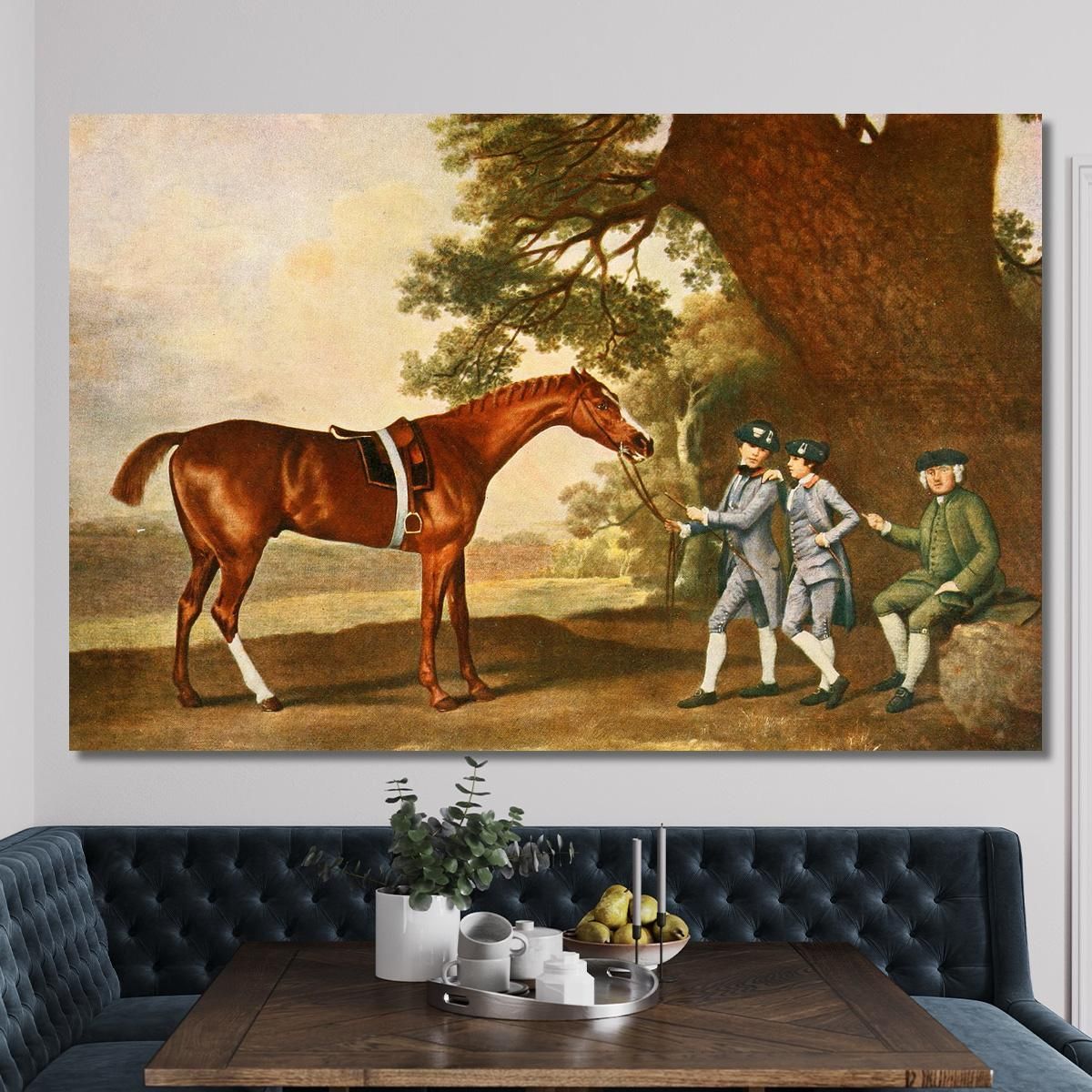 Eclipse George Stubbs gst13 canvas print 