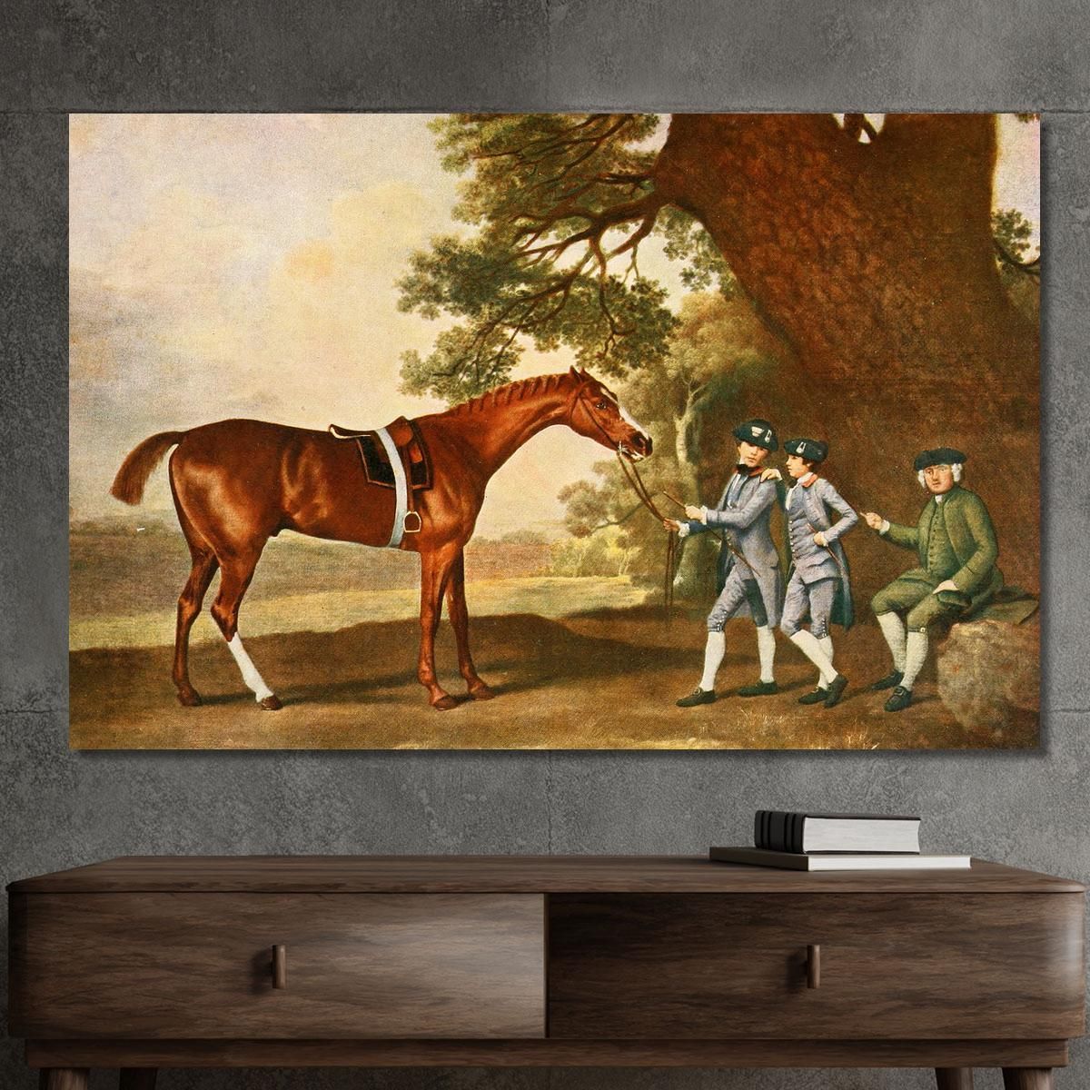 Eclipse George Stubbs gst13 canvas print 