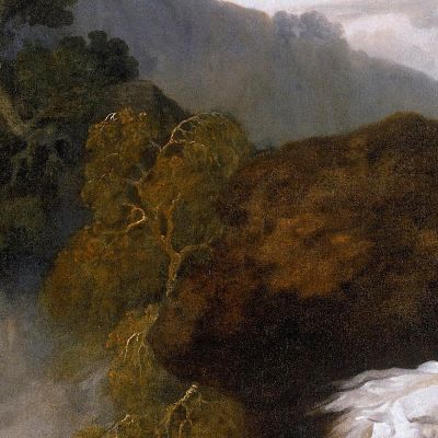 Horse Frightened By A Lion George Stubbs gst22 canvas print