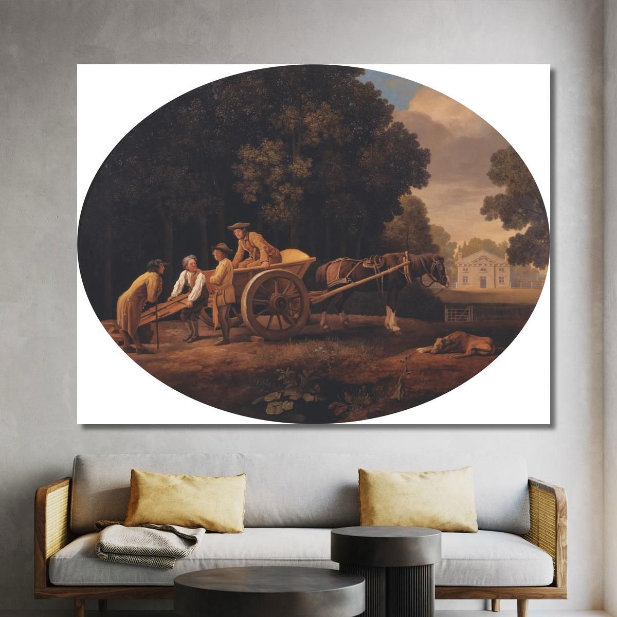 Labourers George Stubbs gst25 canvas print 