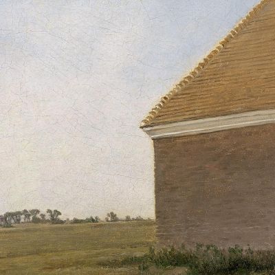 Newmarket Heath With The King'S Stables Rubbing House At The Finish Of The Beacon Course 1765 George Stubbs gst31 canvas print