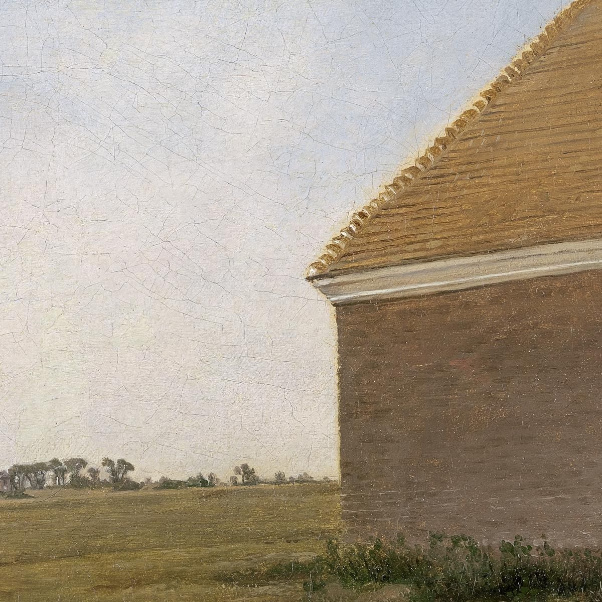 Newmarket Heath With The King'S Stables Rubbing House At The Finish Of The Beacon Course 1765 George Stubbs gst31 canvas print