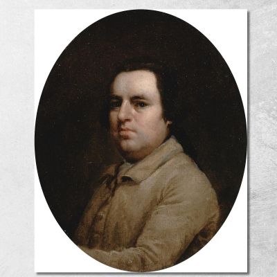 Self-Portrait George Stubbs gst36 canvas print 