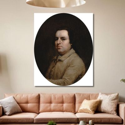 Self-Portrait George Stubbs gst36 canvas print 