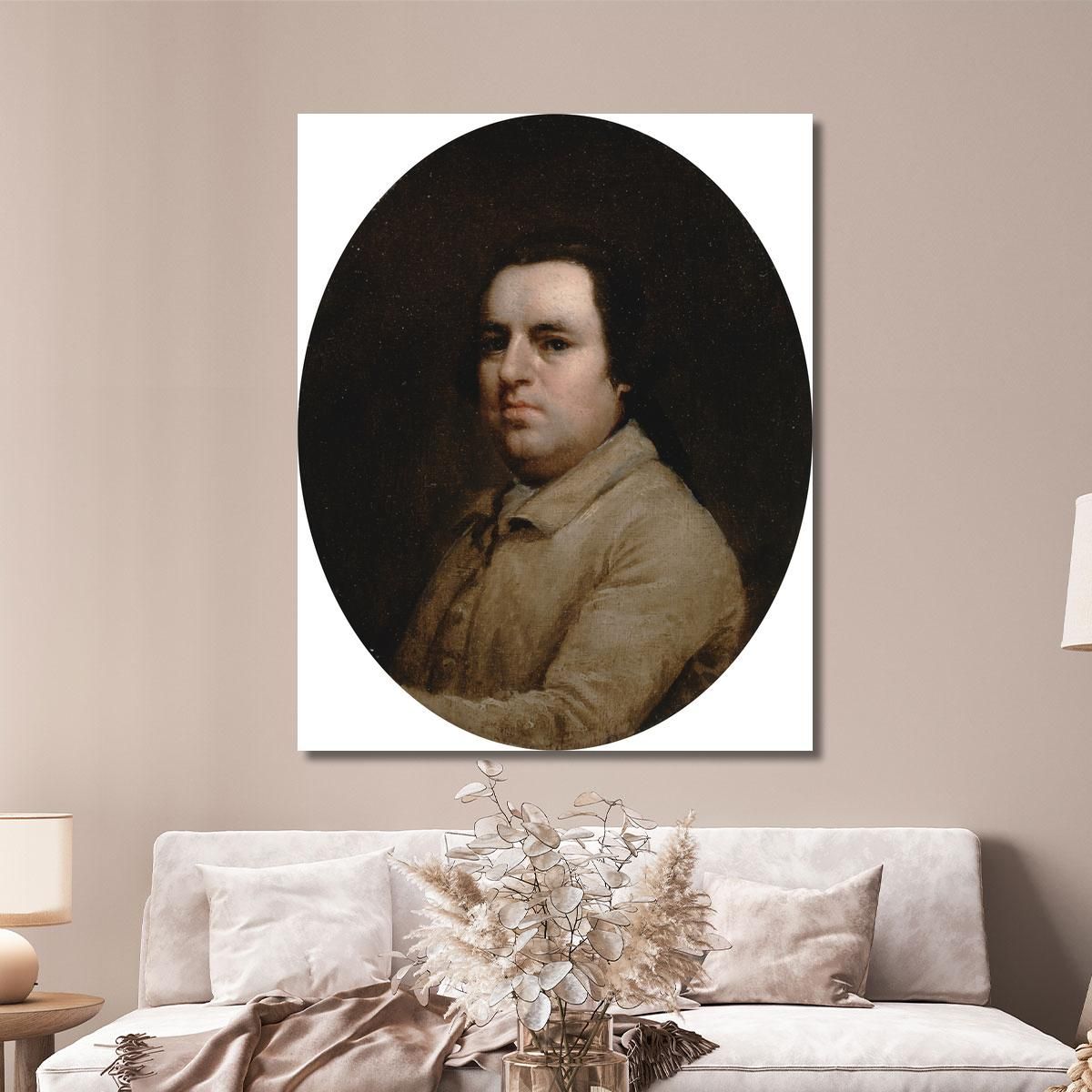 Self-Portrait George Stubbs gst36 canvas print 