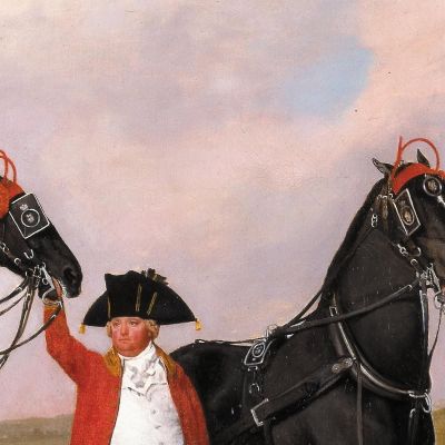 The Prince Of Wales'S Phaeton George Stubbs gst42 canvas print
