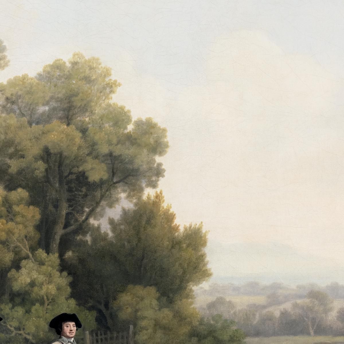 Two Gentlemen Going A Shooting 1768 George Stubbs gst47 canvas print