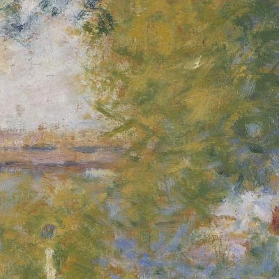 The Bridge At Bineau Georges Seurat gsr27 canvas print