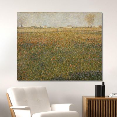 The Lucerne Saint-Denis Georges Seurat gsr38 canvas print 