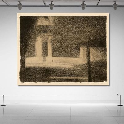 The Gateway Georges Seurat gsr72 canvas print 