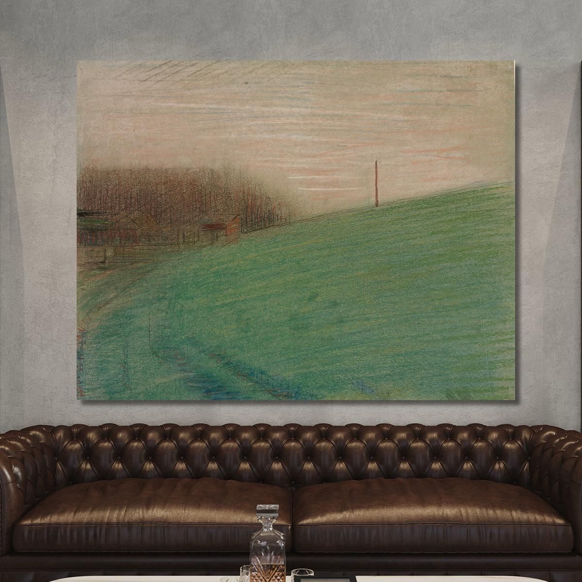The Meadow Georges Seurat gsr76 canvas print 