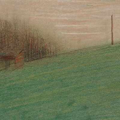 The Meadow Georges Seurat gsr76 canvas print