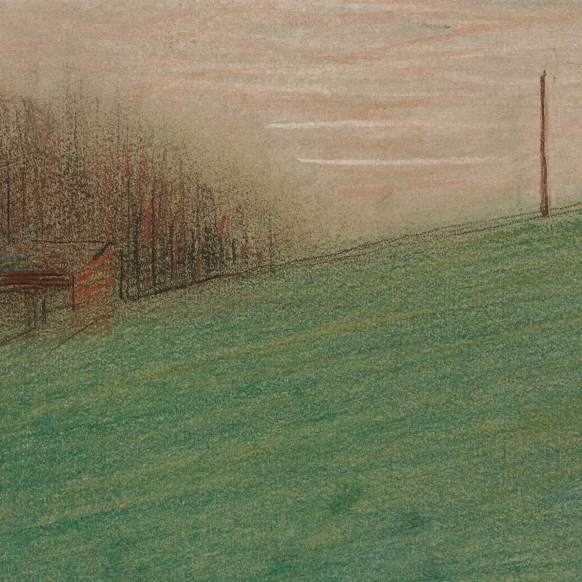 The Meadow Georges Seurat gsr76 canvas print