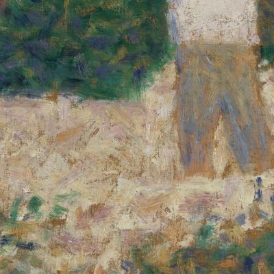 Two Stonebreakers Georges Seurat gsr87 canvas print