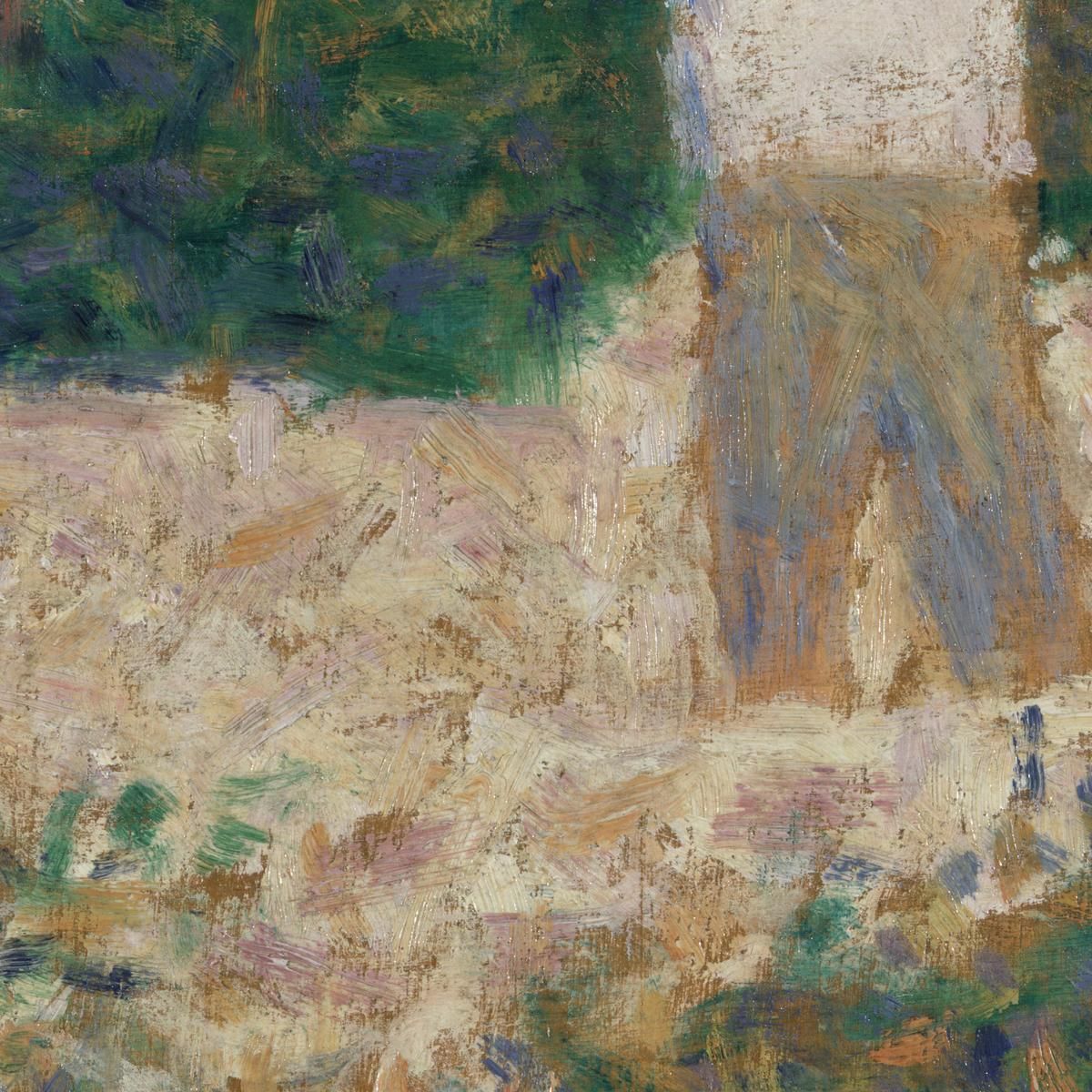 Two Stonebreakers Georges Seurat gsr87 canvas print