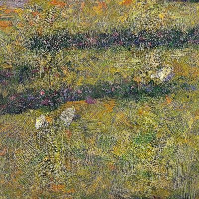 Study For La Grande Jatte Georges Seurat gsr93 canvas print