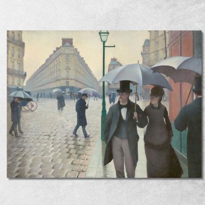 Paris Street Rainy Day Gustave Caillebotte gcl21 canvas print 