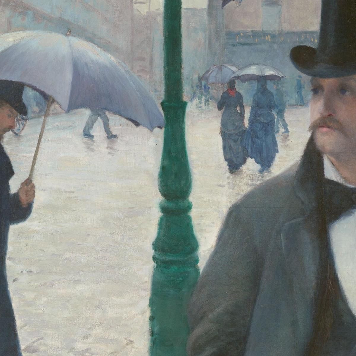 Paris Street Rainy Day Gustave Caillebotte gcl21 canvas print