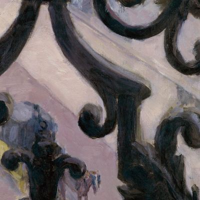 View From A Balcony Gustave Caillebotte gcl33 canvas print