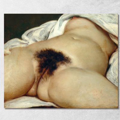 The Origin Of The World Gustave Courbet cg7 canvas print 