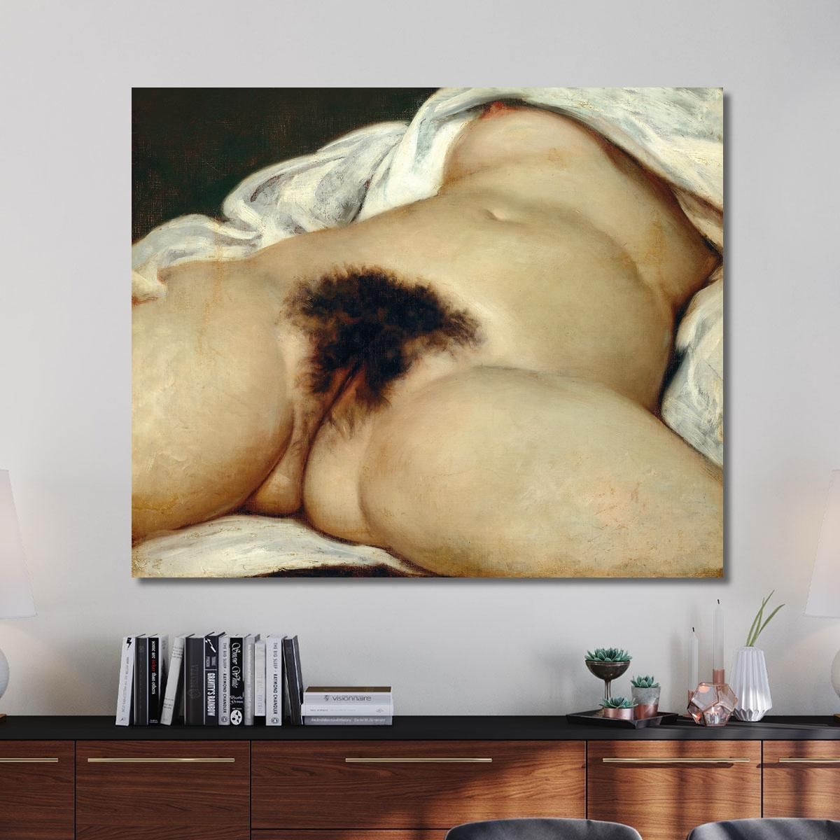 The Origin Of The World Gustave Courbet cg7 canvas print 