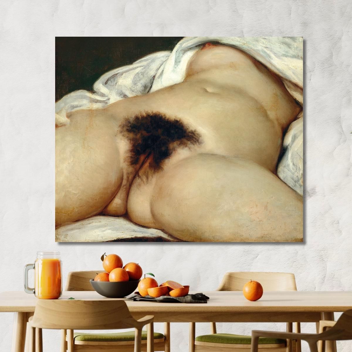 The Origin Of The World Gustave Courbet cg7 canvas print 