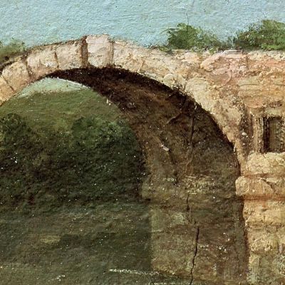 The Ambrussum Bridge Gustave Courbet cg15 canvas print