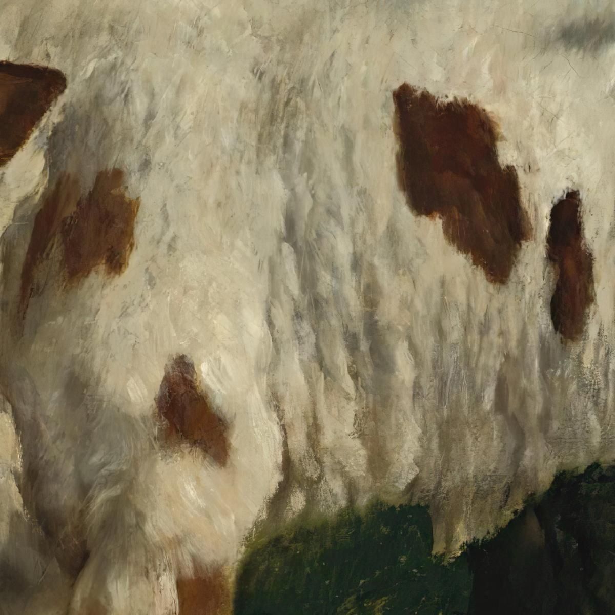 The White Veal Gustave Courbet cg102 canvas print