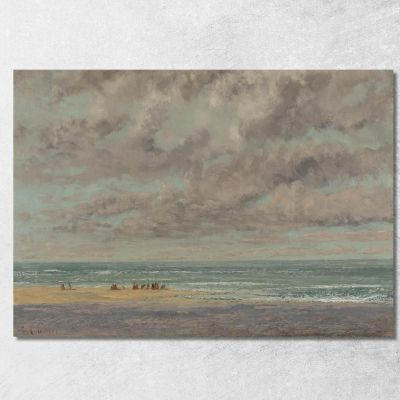 Marine Les Équleurs Gustave Courbet cg114 canvas print 