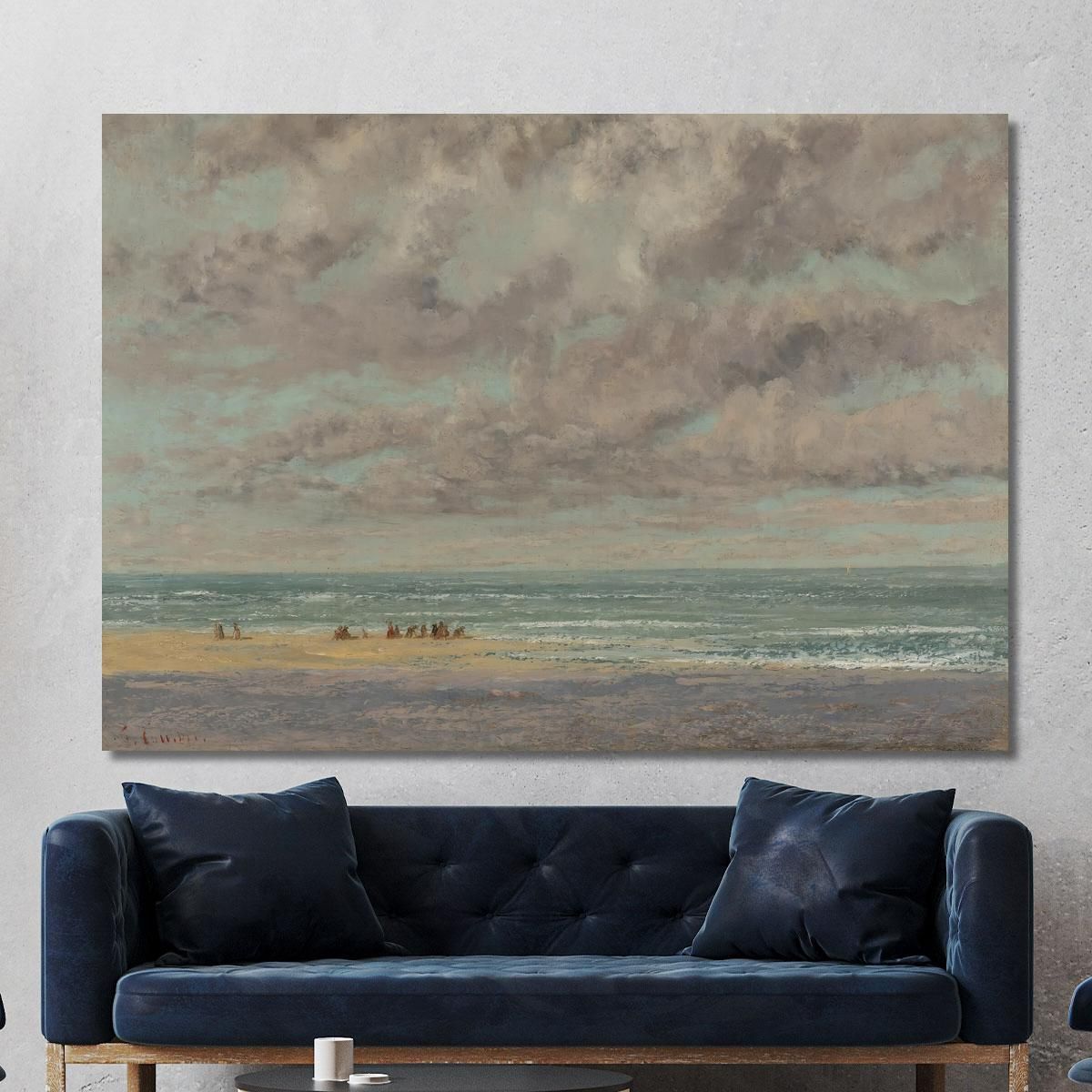 Marine Les Équleurs Gustave Courbet cg114 canvas print 