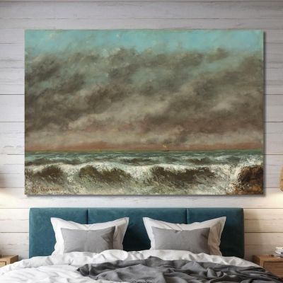 Marine Gustave Courbet cg115 canvas print 