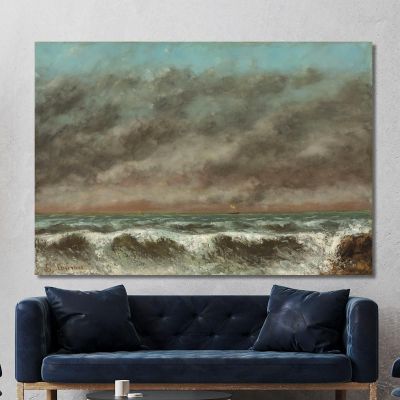 Marine Gustave Courbet cg115 canvas print 