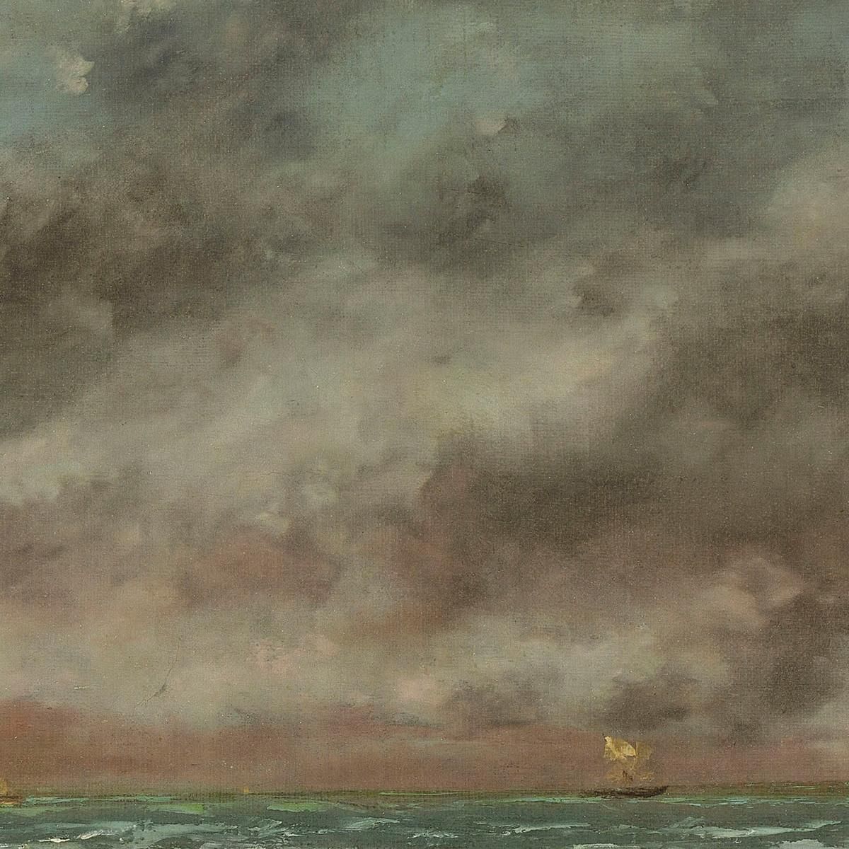 Marine Gustave Courbet cg115 canvas print