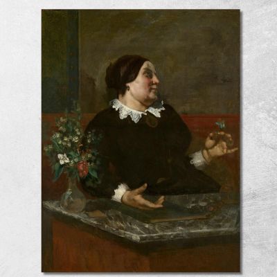 Mother Gregory Gustave Courbet cg118 canvas print 