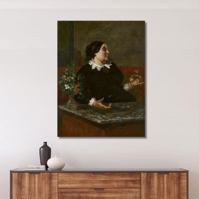 Mother Gregory Gustave Courbet cg118 canvas print 