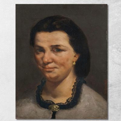 Portrait Of A Woman 2 Gustave Courbet cg131 canvas print 