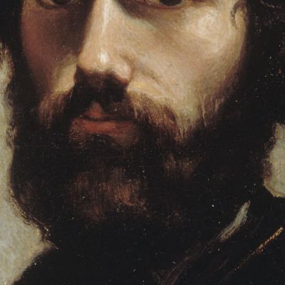 Portrait Of Jules Vallès Gustave Courbet cg133 canvas print