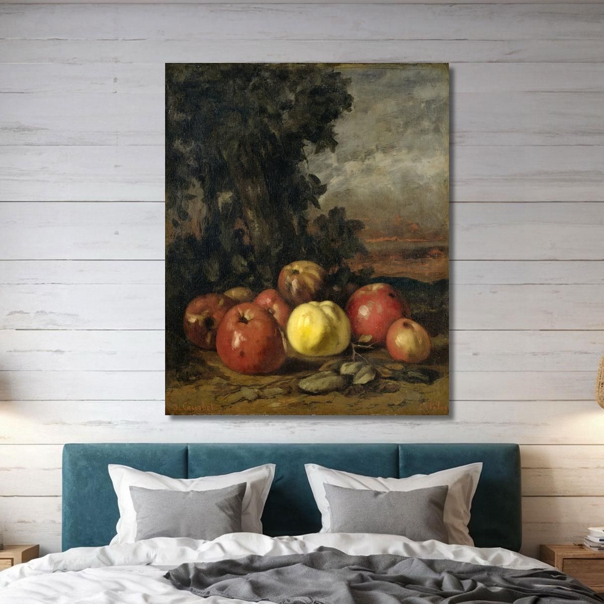 Still Life With Apples Gustave Courbet cg159 canvas print 