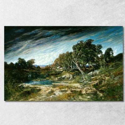 The Gust Of Wind Gustave Courbet cg174 canvas print 