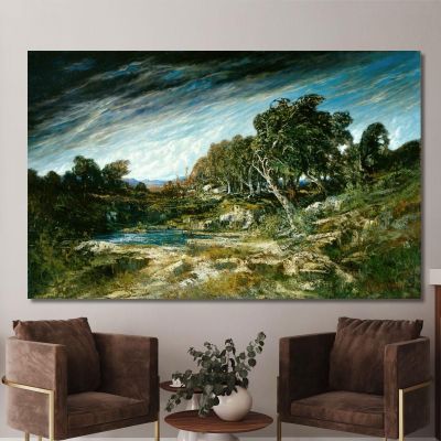 The Gust Of Wind Gustave Courbet cg174 canvas print 