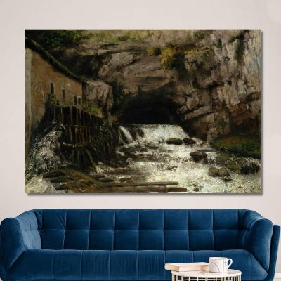 The Source Of The Loue Gustave Courbet cg179 canvas print 