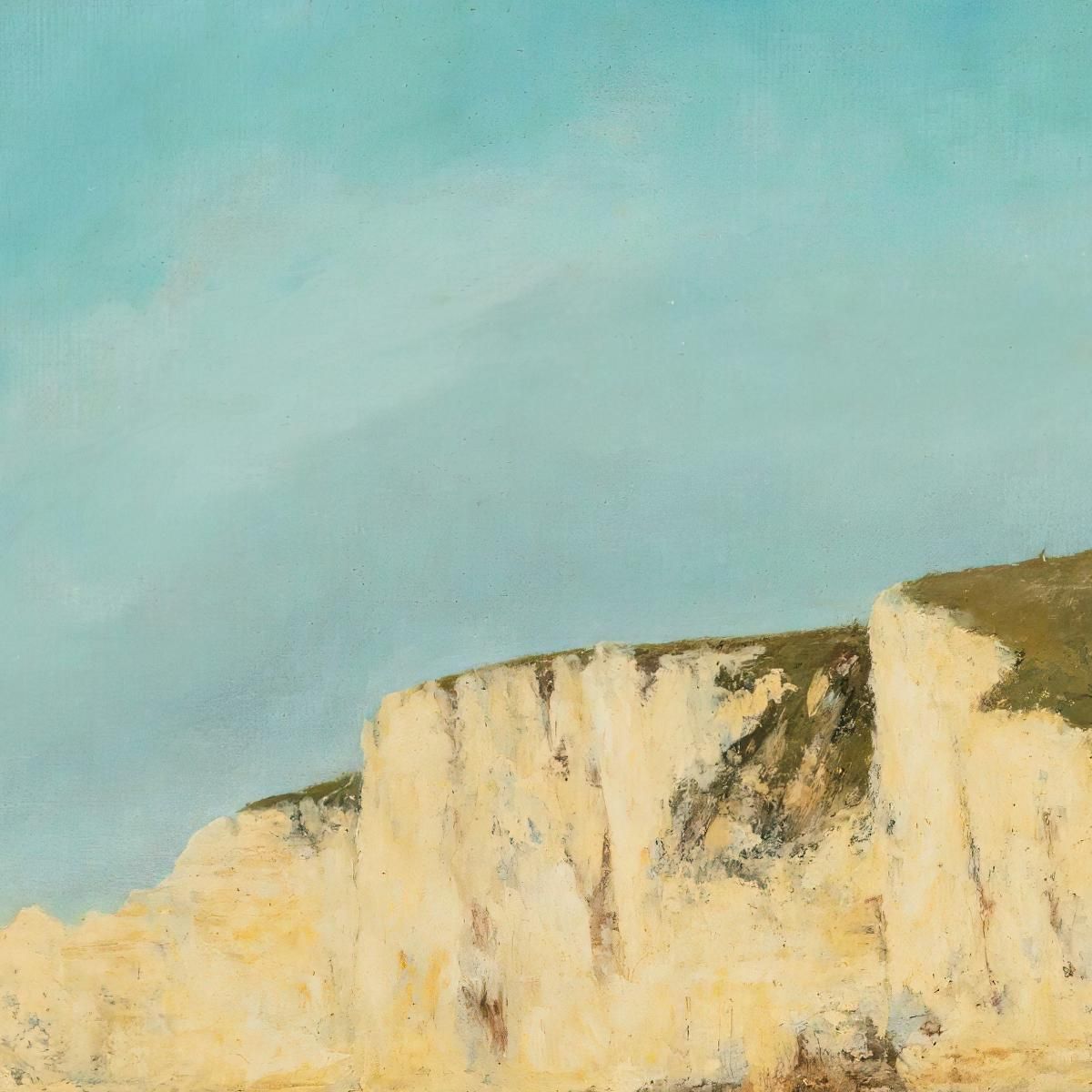 Étretat Les Cliffs Gustave Courbet cg201 canvas print