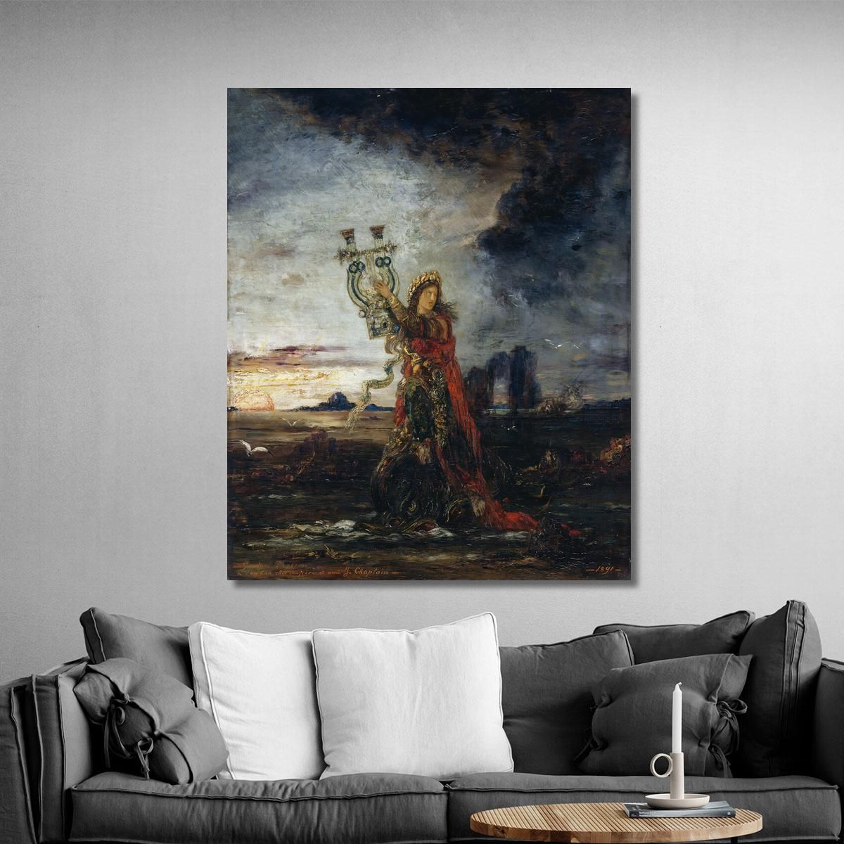 Arion Gustave Moreau gmr2 canvas print 